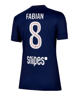 Billige Fotballdrakt Paris Saint-Germain Fabian Ruiz #8 Replika Hjemmedrakt Dame 2025-26 Kortermet Billige Fotballdrakt Paris Saint-Germain Fabian Ruiz #8 Replika Hjemmedrakt Dame 2025-26 Kortermet